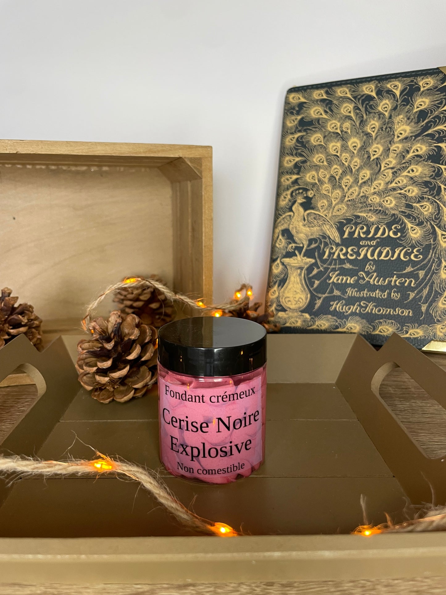 Fondant parfumé Cerise noire explosive