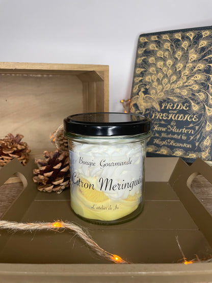 Bougie Citron meringué