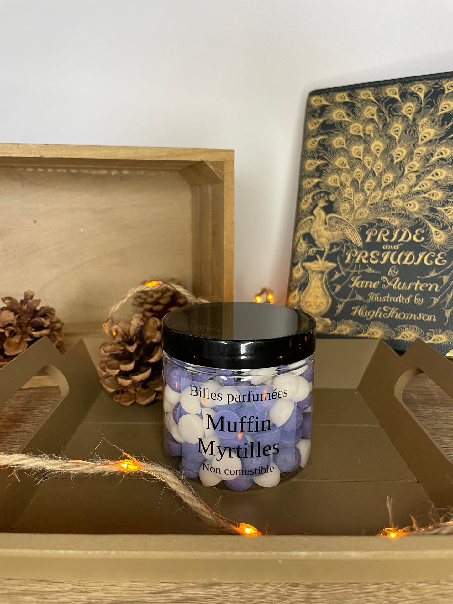 Billes parfumées Muffin myrtilles