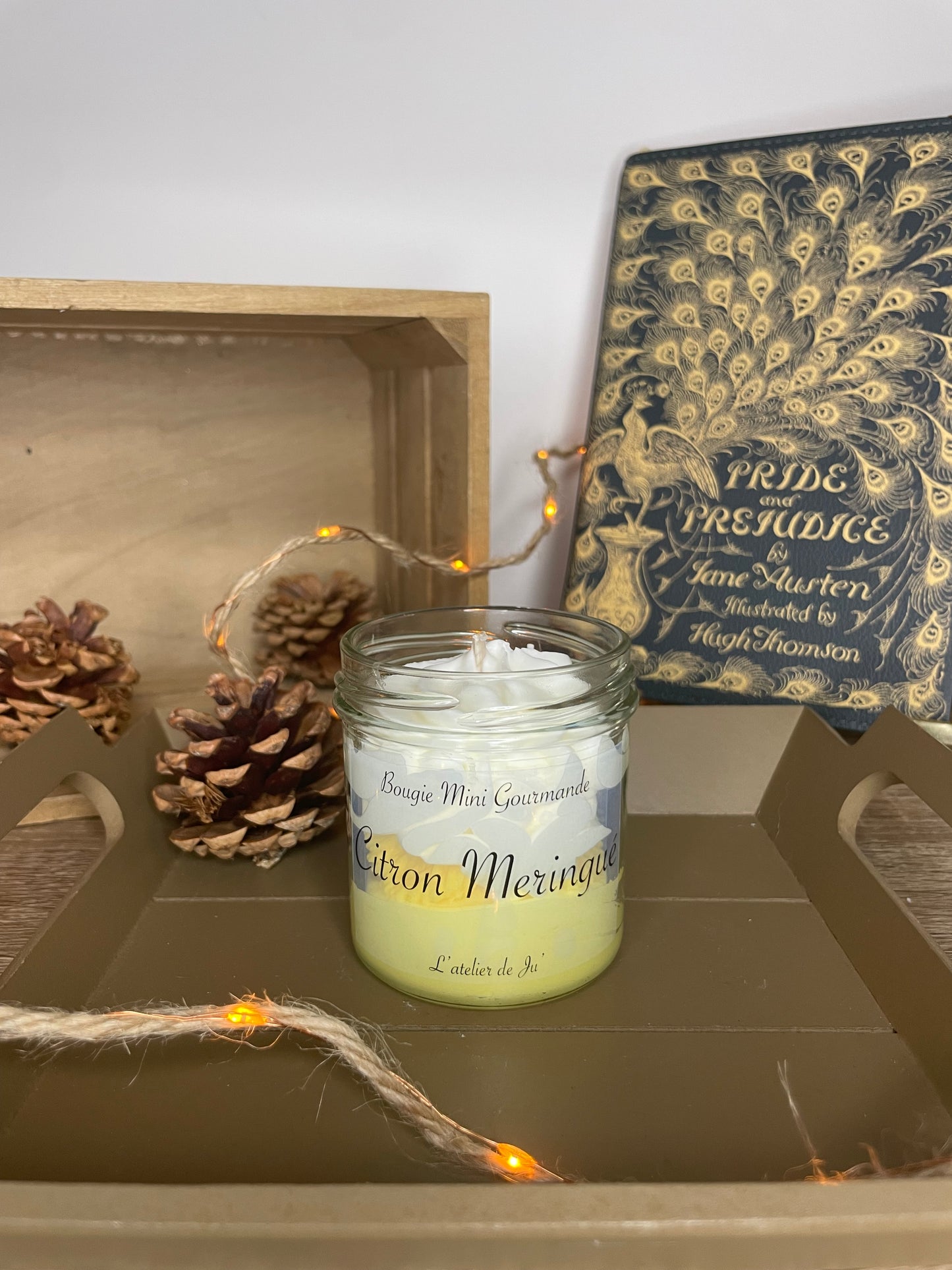 Bougie Citron meringué