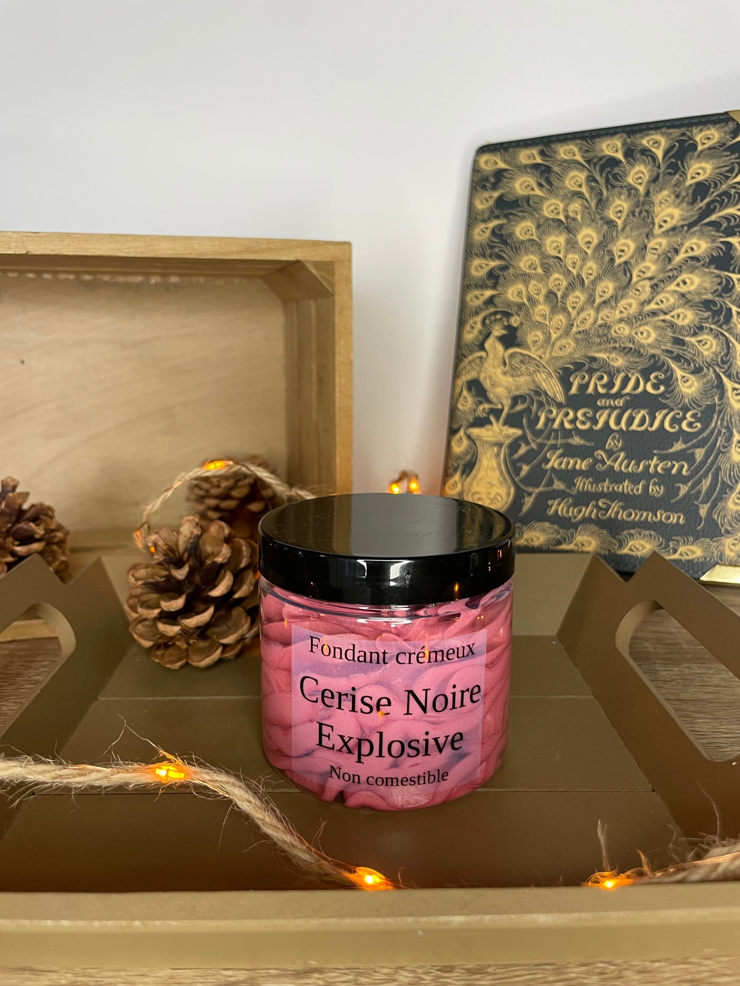 Fondant parfumé Cerise noire explosive