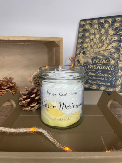 Bougie Citron meringué